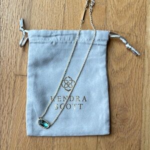 Kendra Scott Green Necklace